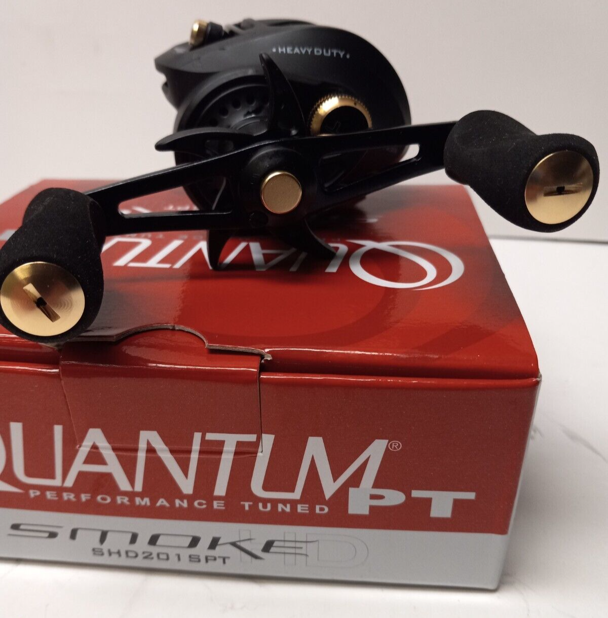 Quantum Smoke Heavy Duty Baitcast Reel 6.6:1 Left Hand